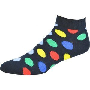 Comb Cotton Low Cut Polka Dot Socks